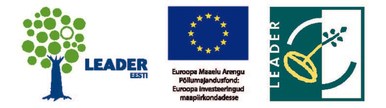 LEADER / PRIA toetuse kleebis
